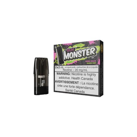 PACK STLTH MONSTER POD - RAISIN VERT