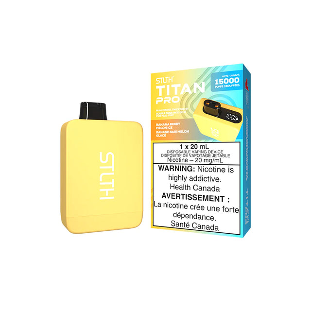 Banana Berry Melon Ice - STLTH Titan Pro 15k Disposable Vape 15000 Puffs