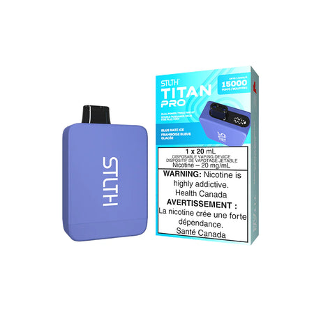 Blue Razz Ice - STLTH Titan Pro 15k Disposable Vape 15000 Puffs