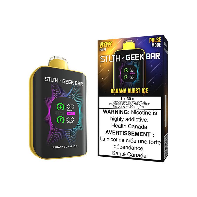 BANANA BURST ICE - STLTH X GEEK BAR DISPOSABLE VAPE