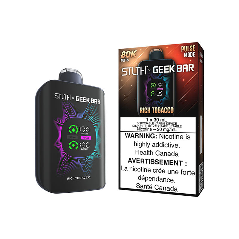 RICH TOBACCO - STLTH X GEEK BAR DISPOSABLE VAPE