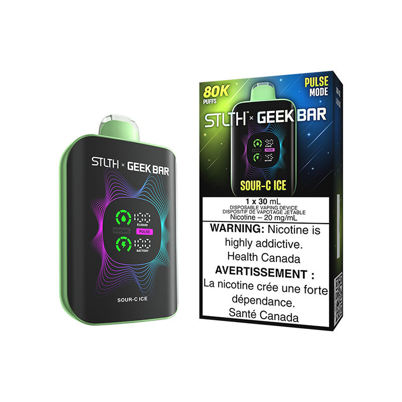 SOUR-C ICE - STLTH X GEEK BAR DISPOSABLE VAPE