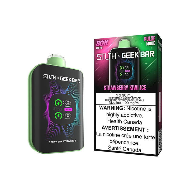 STRAWBERRY KIWI ICE - STLTH X GEEK BAR DISPOSABLE VAPE
