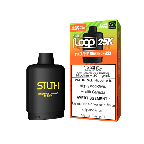 PINEAPPLE ORANGE CHERRY - STLTH LOOP 25K Pod