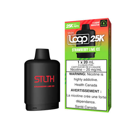 STRAWBERRY LIME ICE - STLTH LOOP 25K Pod