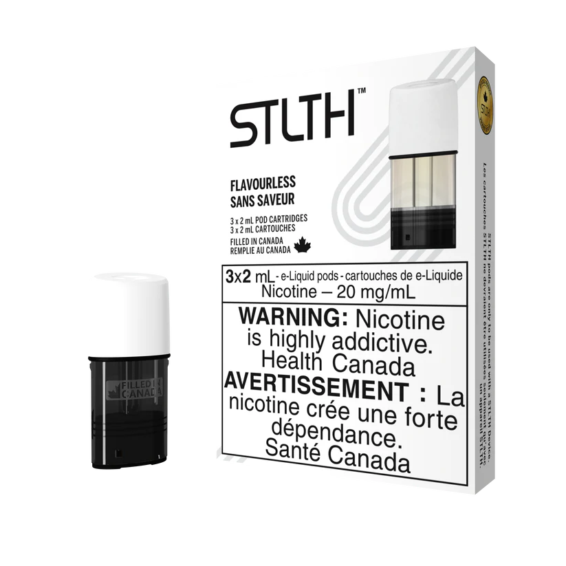 STLTH POD FLAVOURLESS