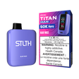 Blue Razz - STLTH Titan Max 50K Disposable Vape, 50,000 puffs, 20mg/ml nicotine strength, 30ml e-liquid capacity.