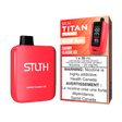 Cherry Classic Ice - STLTH Titan Max 50K Disposable Vape, 50,000 puffs, 20mg/ml nicotine strength, 30ml e-liquid capacity.