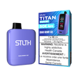 Quad Berry Ice - STLTH Titan Max 50K Disposable Vape, 50,000 puffs, 20mg/ml nicotine strength, 30ml e-liquid capacity.