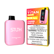 Strawnana Orange Ice - STLTH Titan Max 50K Disposable Vape, 50,000 puffs, 20mg/ml nicotine strength, 30ml e-liquid capacity.