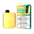 Tropical Mango Ice - STLTH Titan Max 50K Disposable Vape, 50,000 puffs, 30ml e-liquid capacity, 20mg/ml nicotine strength.