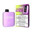 White Grape Ice - STLTH Titan Max 50K Disposable Vape, 50,000 puffs, 30ml e-liquid capacity, 20mg/ml nicotine strength.