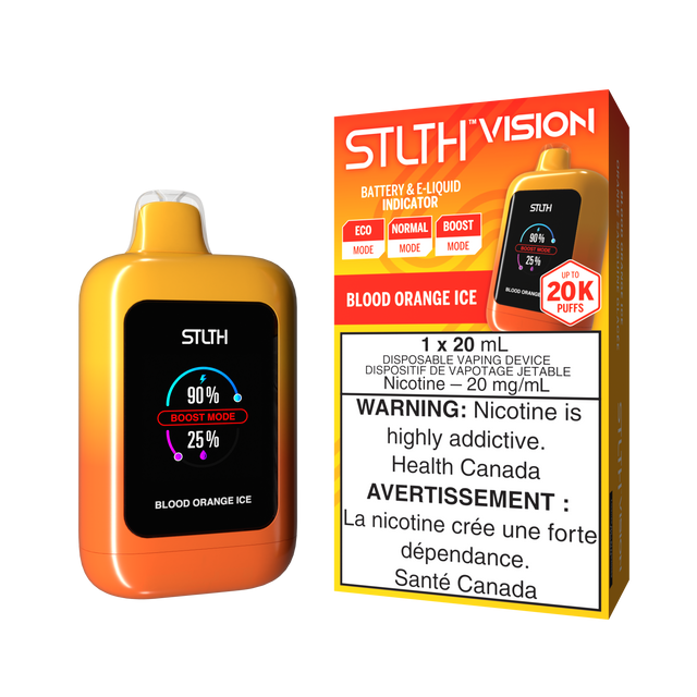 Blood Orange Ice - STLTH VISION Disposable Vape 20K