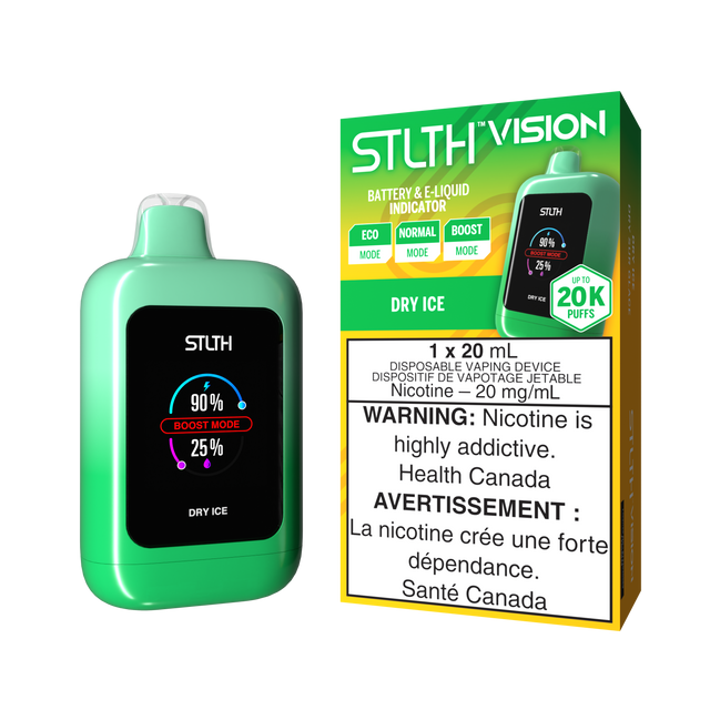 DRY ICE - STLTH VISION Disposable Vape 20K