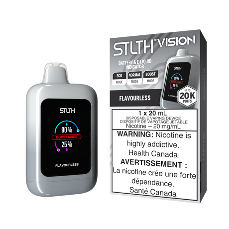 FLAVOURLESS - STLTH VISION Disposable Vape 20K