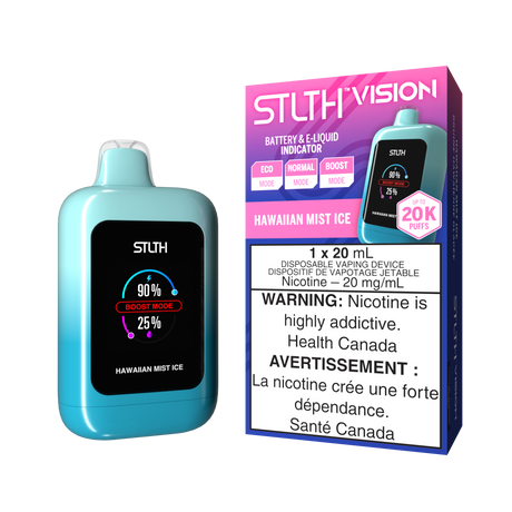 HAWAIIAN MIST ICE - STLTH VISION Disposable Vape 20K