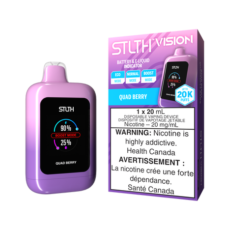 QUAD BERRY - STLTH VISION Disposable Vape 20K