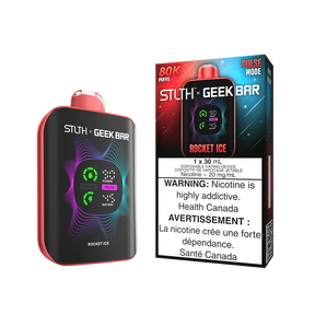 ROCKET ICE STLTH X GEEKBAR 80K Disposable Vape Canada Limited Edition with Rocket ice flavour