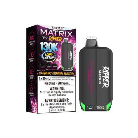 Strawberry Raspberry Blueberry Ripper Matrix 130K Disposable