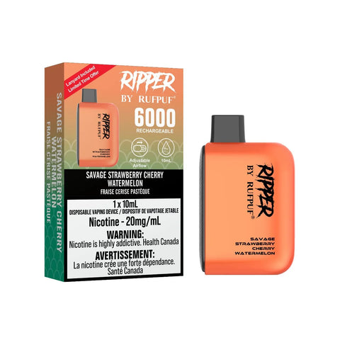 Savage Strawberry Cherry Watermelon - Rufpuf Ripper 6000