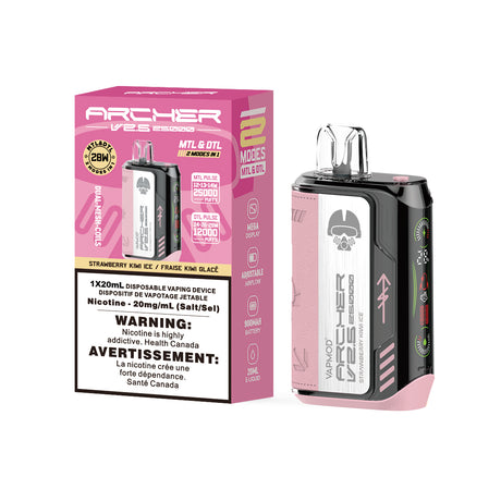 VAPMOD ARCHER VAPE 25K DISPOSABLE V2.5 - Strawberry Kiwi Ice