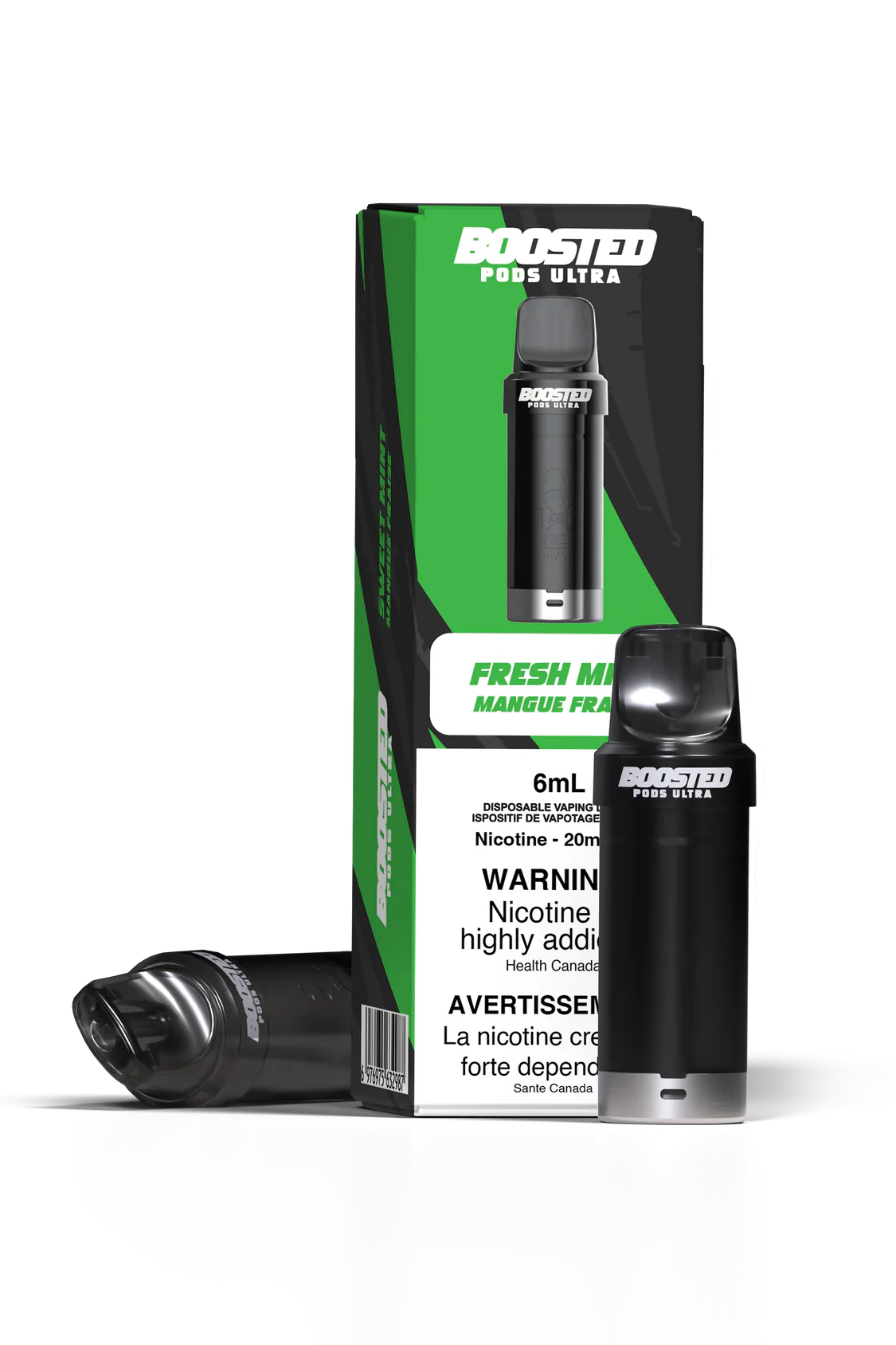 Boosted Ultra Pods 6ml Fresh Mint