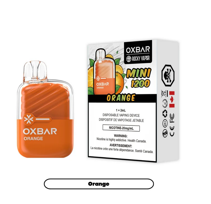 ROCKY VAPOR OXBAR MINI 1200 - ORANGE