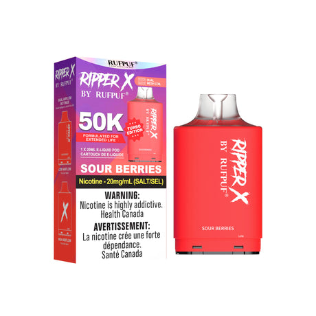 Sour Berries - Ripper X 50k Turbo Pod 50000 puffs