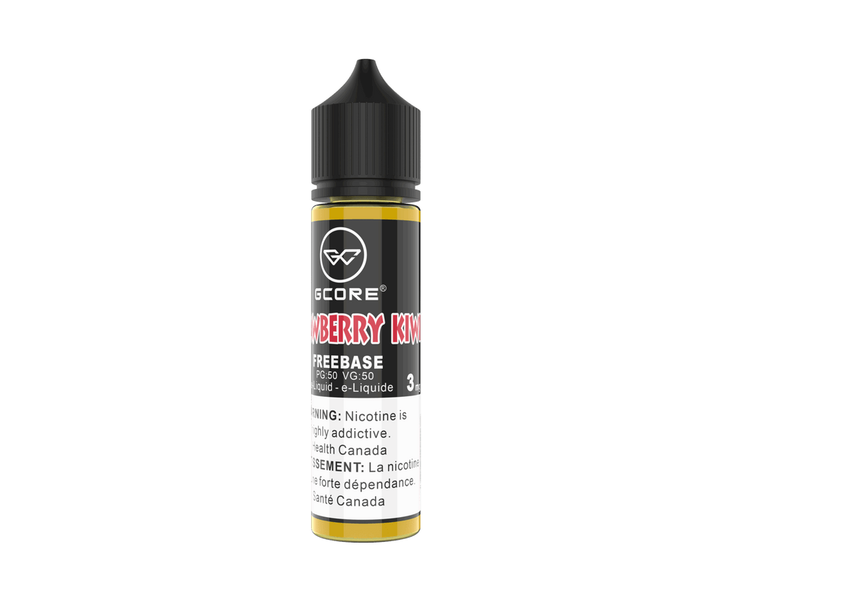 GCORE 100mL Freebase Vape Juice - Strawberry Kiwi