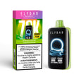 Strawberry Kiwi Ice – ELF BAR 70K Vape – 70,000 Puffs, 20mL E-liquid, 20mg/mL Nicotine – Sweet Strawberry, Tart Kiwi, and Cooling Ice, Rechargeable