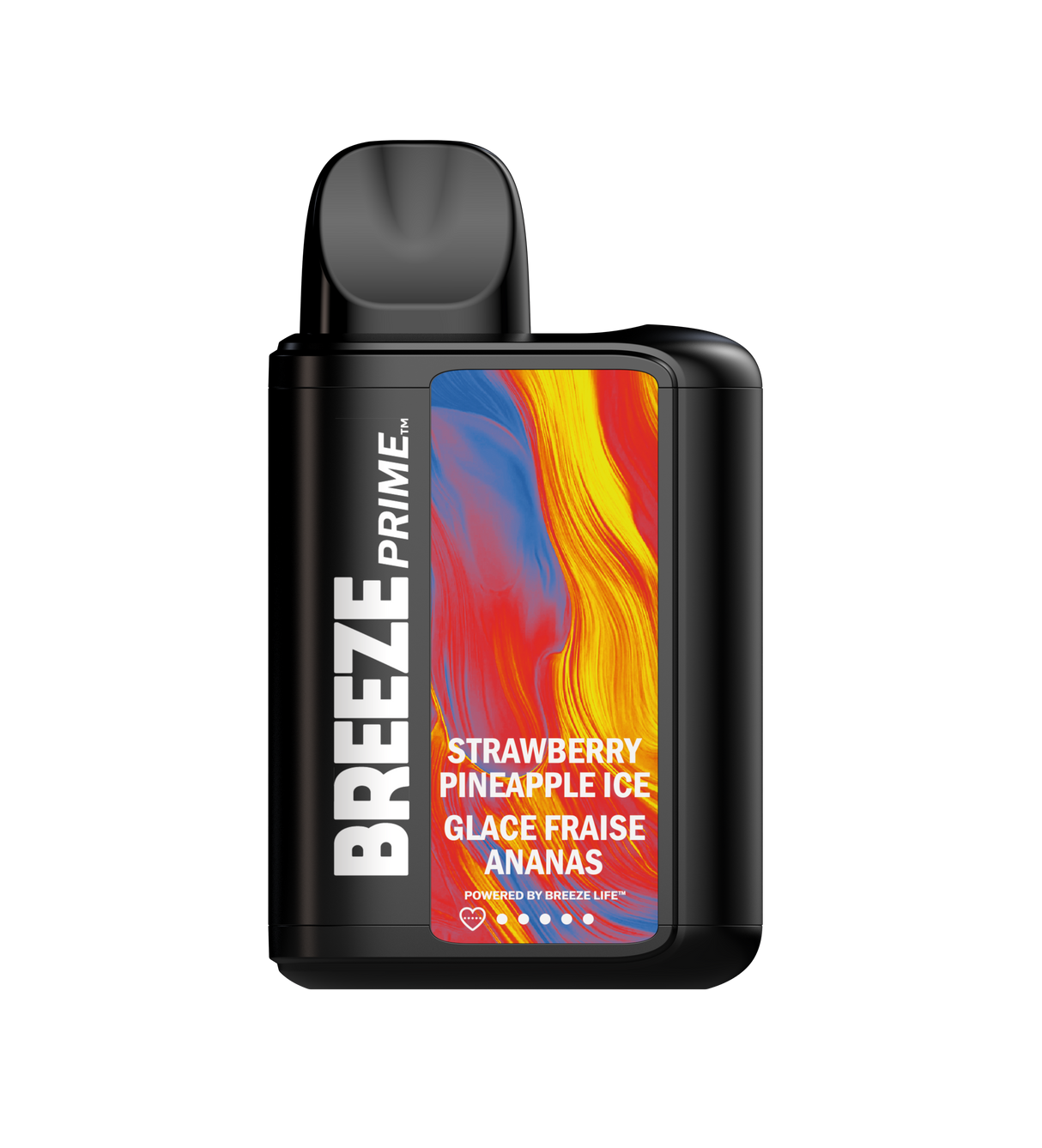 Breeze Prime Disposable Vape 6000 - Strawberry Pineapple Ice