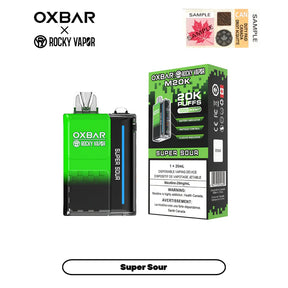 Oxbar Rocky Vapor 20K - Super Sour 20000 Puffs