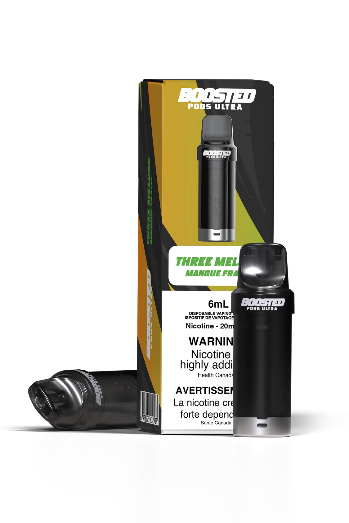 Boosted Ultra Pods 6ml Three Melons