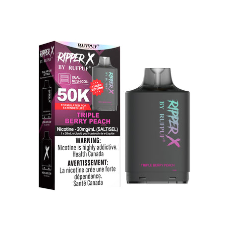 Triple Berry Peach - Ripper X 50k Turbo Pod 20mg/ml
