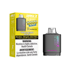 Triple Berry Peach Rufpuf Ripper X Pod 10000 Puffs
