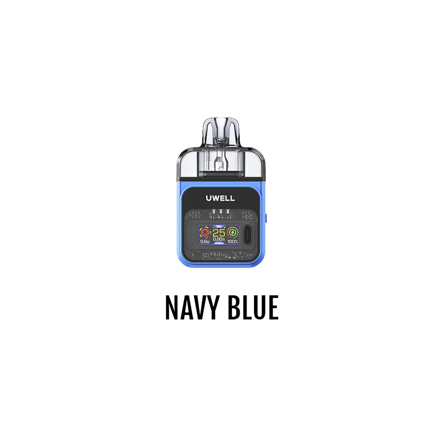 Navy Blue Colour - UWELL COZI Pod Kit [CRC] – 25W Adjustable Pod System with 6mL Capacity