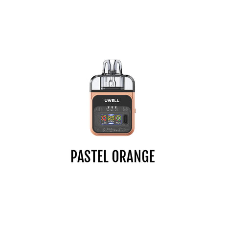 Pastel Orange Colour - UWELL COZI Pod Kit [CRC] – 25W Adjustable Pod System with 6mL Capacity