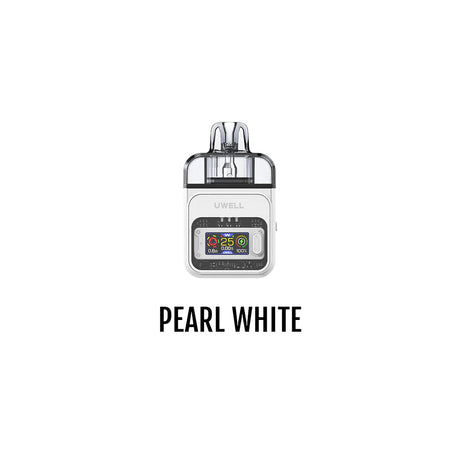 Pearl White Colour - UWELL COZI Pod Kit [CRC] – 25W Adjustable Pod System with 6mL Capacity