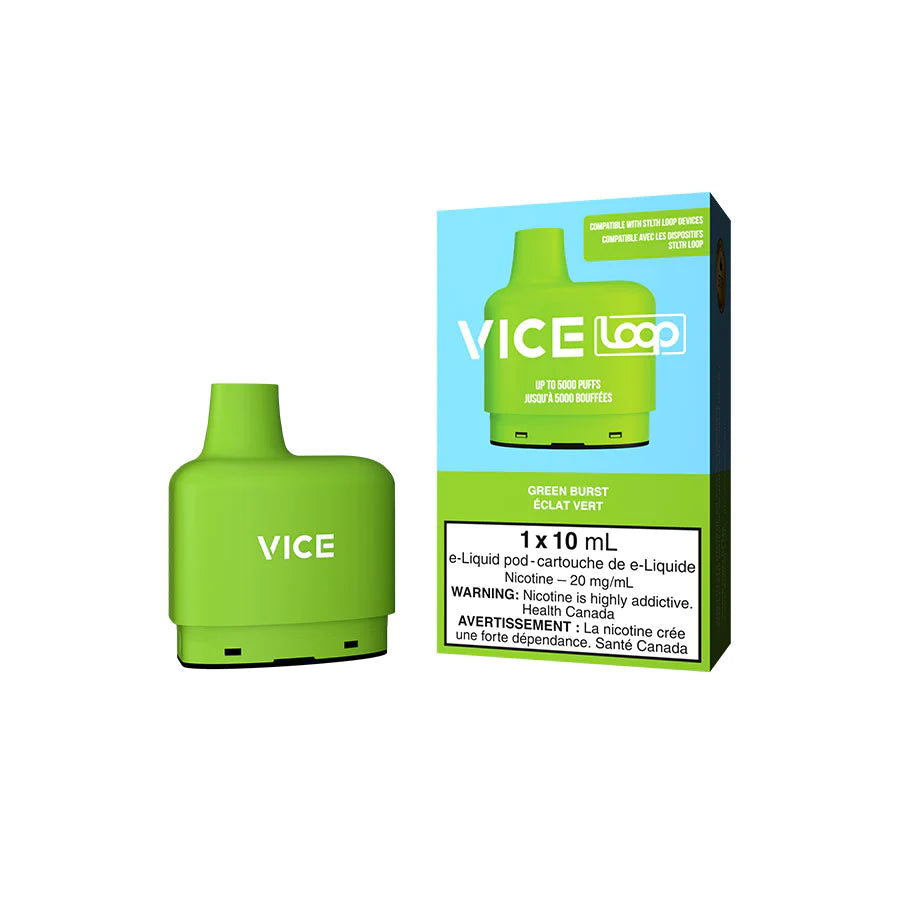 VICE LOOP POD 5K - GREEN BURST – Quality Vapes