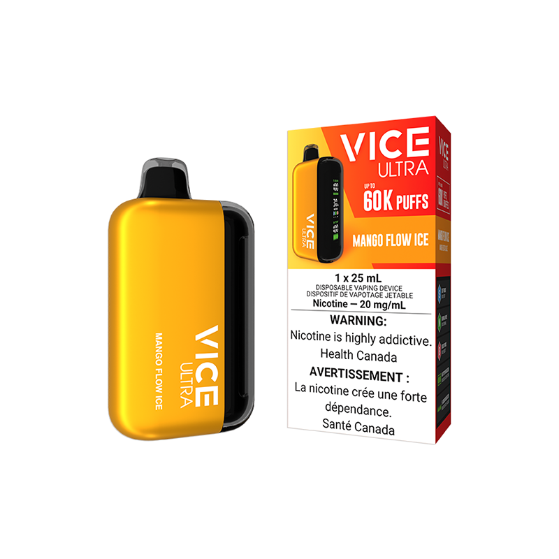 VICE ULTRA Disposable Vape 60K - Mango Flow Ice