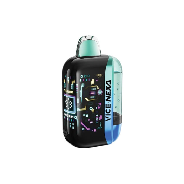 Blue Raspberry Ice VICE NEXA 80K Disposable Vape with blue razz ice flavour