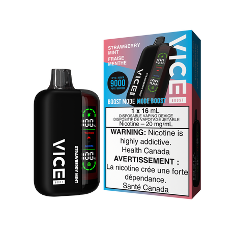 Vice Boost 9000 Disposable Vape - Strawberry Mint