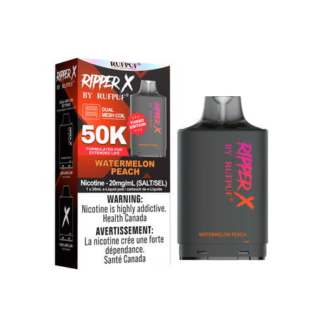 Watermelon Peach - Ripper X 50k Turbo Pod 20mg/ml