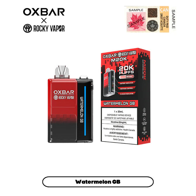 Rocky Vapor Oxbar M20K - Watermelon GB 20000 Puffs