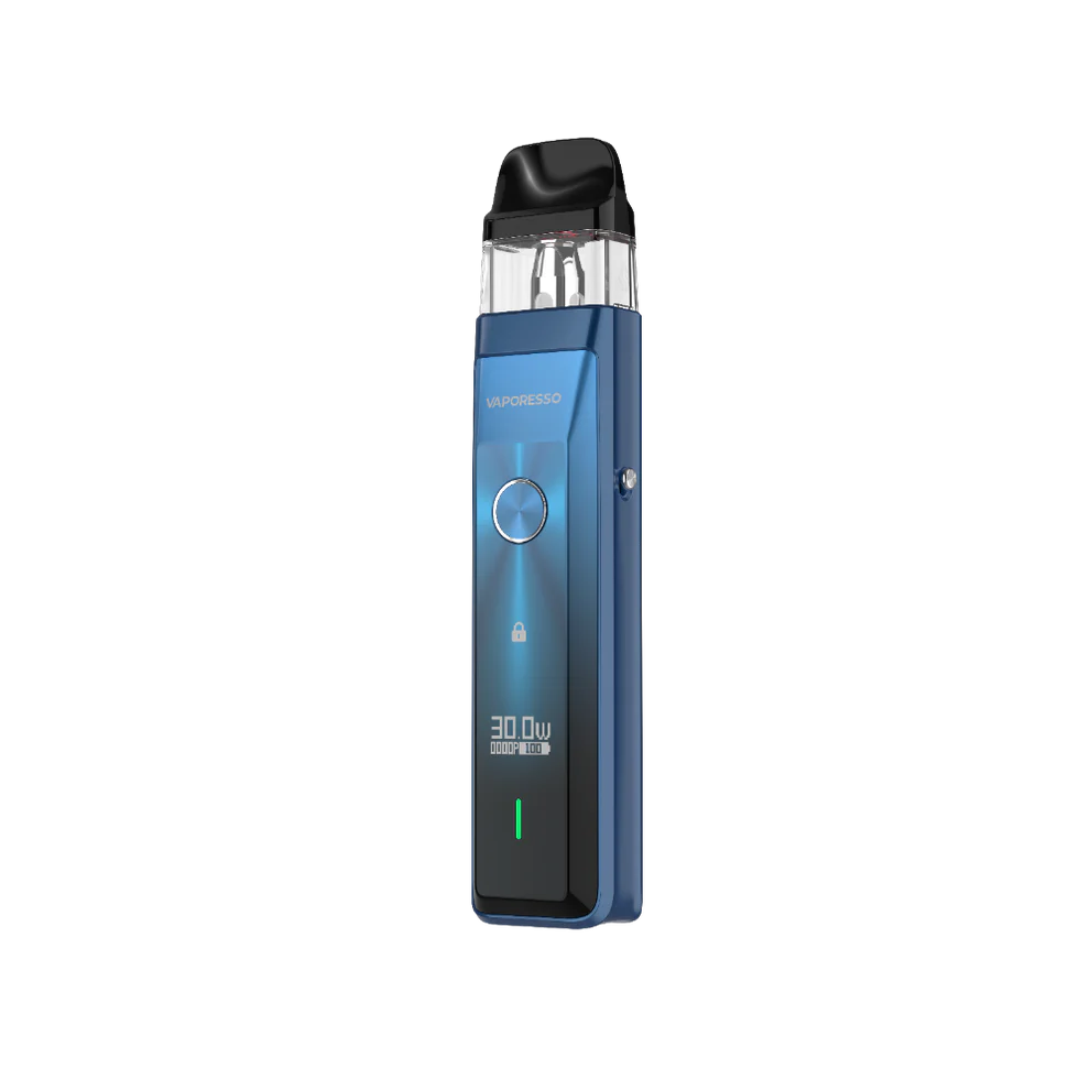 vaporesso xros pro pod kit in blue colour