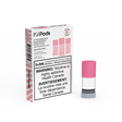 Z Pods Strawberry Raspberry Peach Ice prefilled pods with 400 puffs per pod and stacked cotton coils in Canada