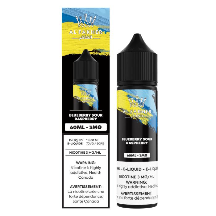 Blue Sour Raspberry AL Fakher Freebase Juice 60mL