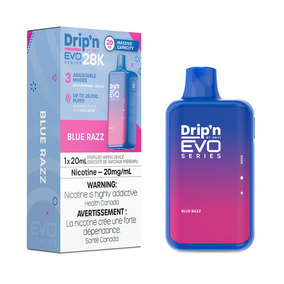 Drip'n by Envi EVO Series 28K Disposable - Blue Razz