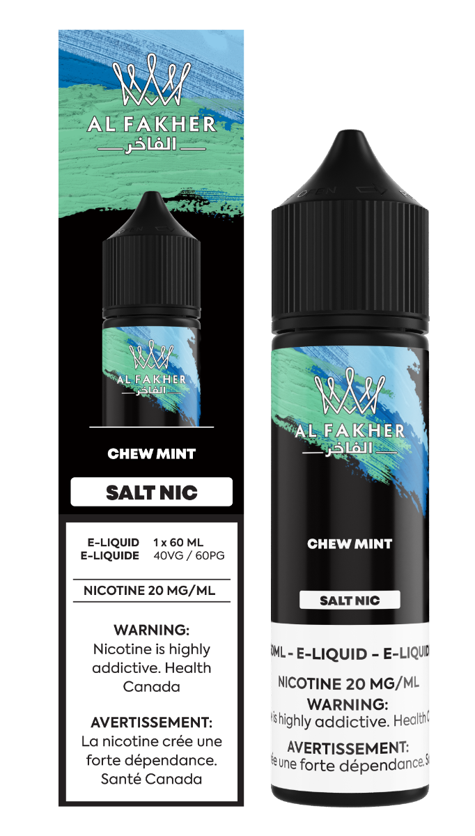 Chew Mint - AL Fakher Nicotine Salt E Juice
