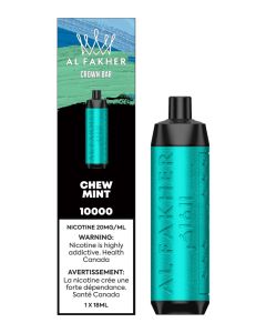 Chew Mint - AL FAKHER Crown Bar Disposable Vape 10000